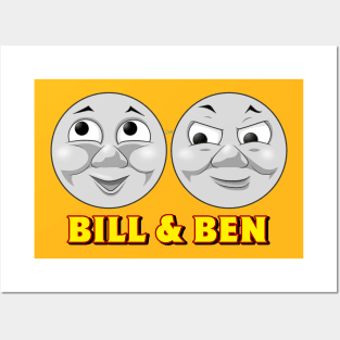 Bill & Ben Twins Posters and Art